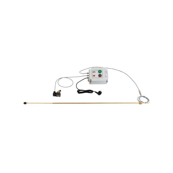 "PUMPSTOP" - pneumatic pump stop system for empty drum with flashing and acoustic advise, for 208 l drums - 1000 l tanks