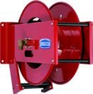 Spring driven painted steel hose reel L. max 15 m w/o hose - Ø 1/2"