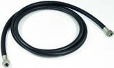 Flexible rubber hose for petrol, unleaded petrol and diesel - according to rule EN 1360 TYPE 1 ISO 1307 - Ø 1" (Ø 25.4) - 3 m length…