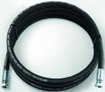 Flexible rubber hose for diesel, oil Ø 1" (Ø 25) R1 length 0.5 m - connections 1" (FF)