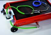 Waste oil and antifreeze pumping kit: pneumatic pump, pressure regulator with tap, pipes and gun art. no. 2185 to apply on basin art. no.…