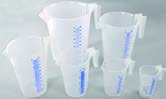 Graduated, transparent measure in polyethylene - capacity 2 l