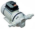 Electric pump 230 V for fluid transfer, plastic body, flow rate 34 l/min