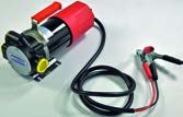 Diesel vane pump 12 Vdc equipped with handle, switch, wire with crocodile clamps and fuse