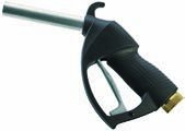 Aluminium diesel gun, with female swivel adapter 1" BSP (F) - flow rate 150 l/min