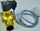 Electrovalve 24 Vdc, 12 Watt, connections 1/4" BSP for oil, antifreeze, water and air