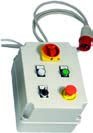 Plastic Security Panel with automatic stop for 230 Vac electric pumps single-phase