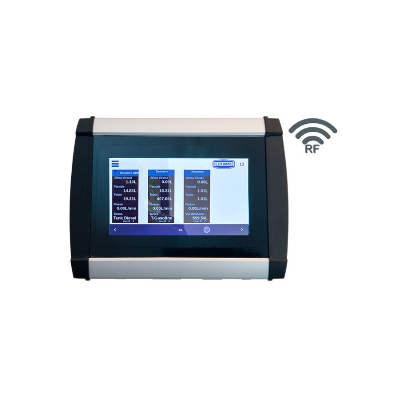 "RF CONNECT" - Touch central unit RF 128 with 1 antenna - Radio frequency 868 MHz