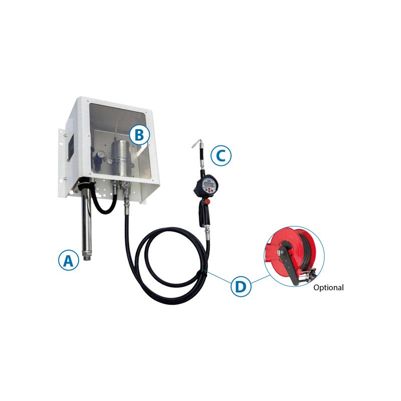 Pneumatic MID Oil System