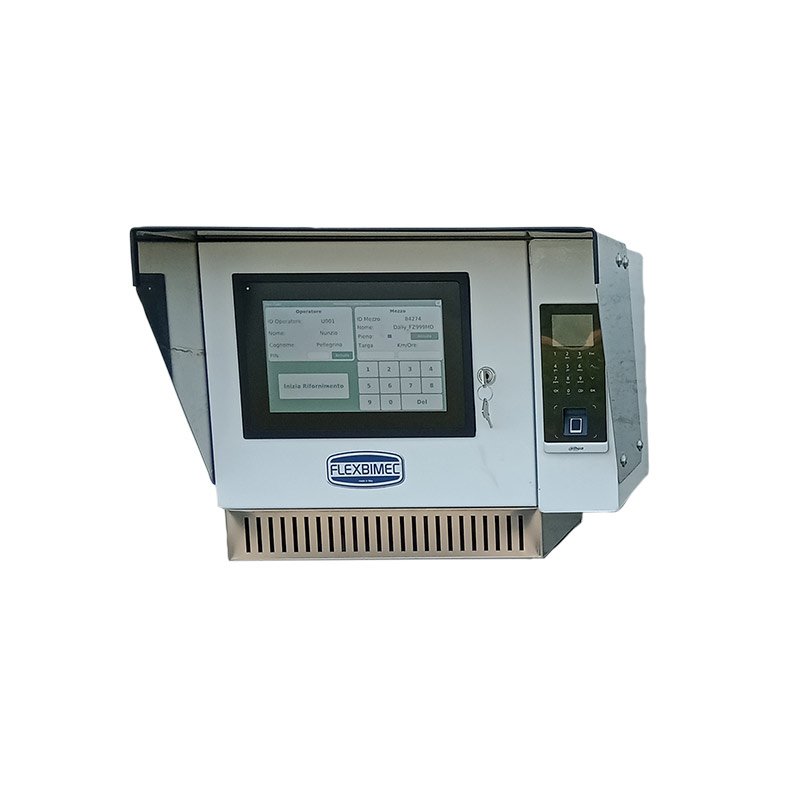 Flex Fuel Box - with software for the management and monitoring system Flex Fuel for diesel, for wall, tanks and drums installation