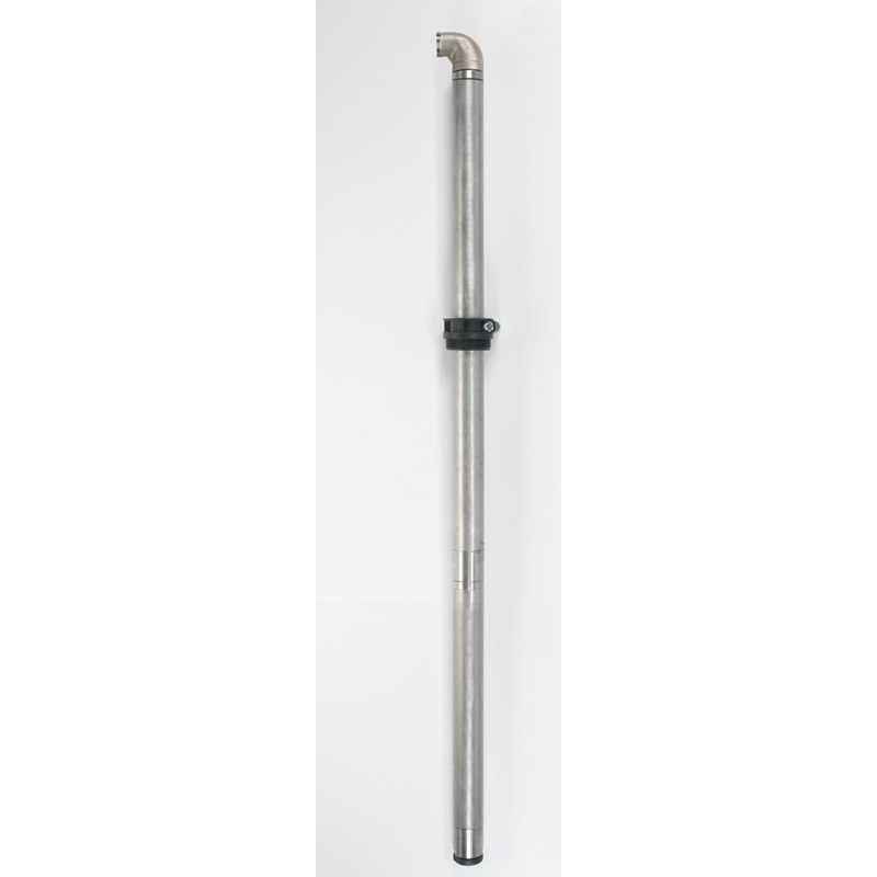 Stainless steel suction rigid pipe for pneumatic pump