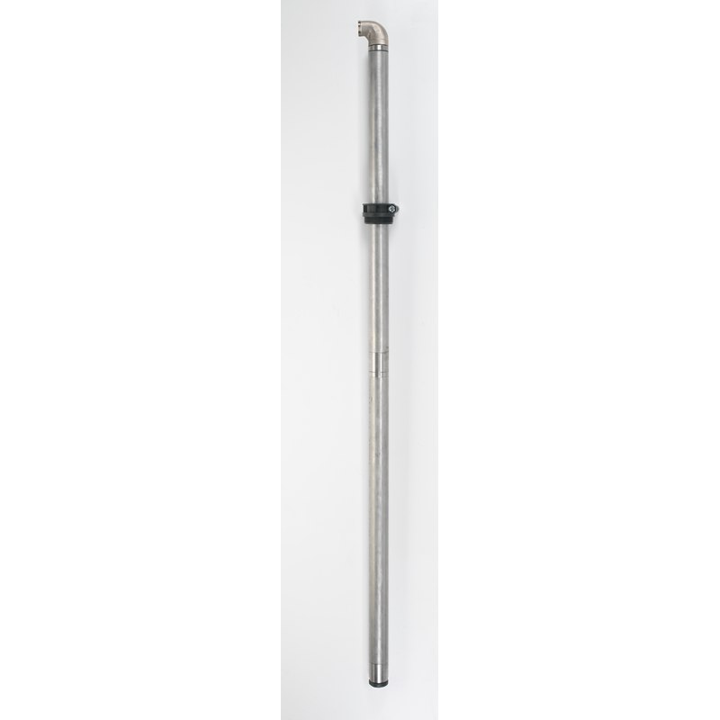Stainless steel suction rigid pipe for pneumatic pump