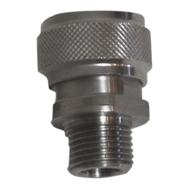 Stainless steel AISI 316 quick connection, F ø 1/2" BSP