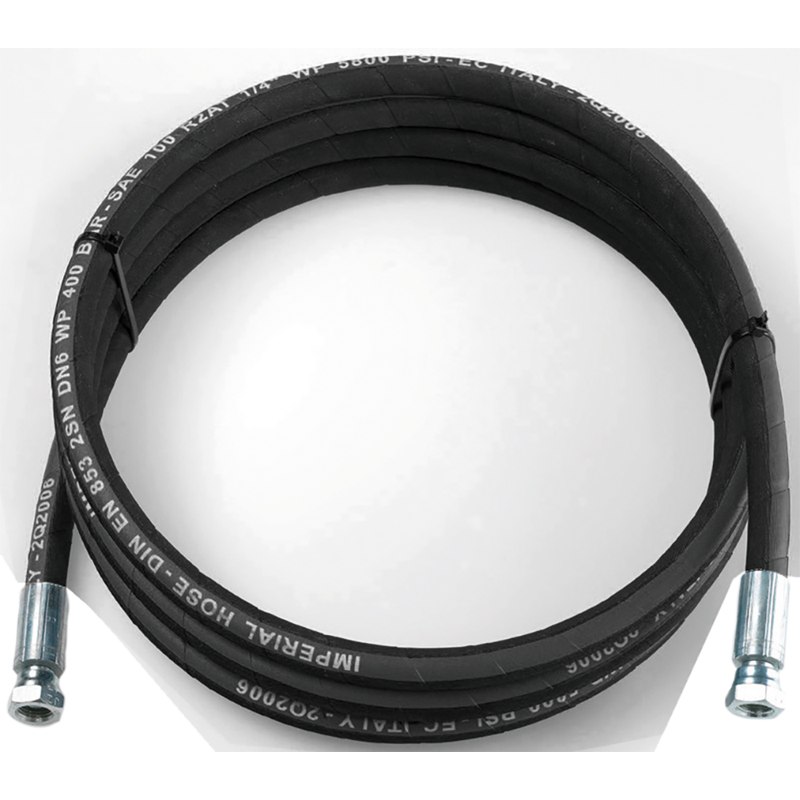 Flexible rubber hose for oil and diesel Ø 3/8" (Ø 10) R1 length 3 m