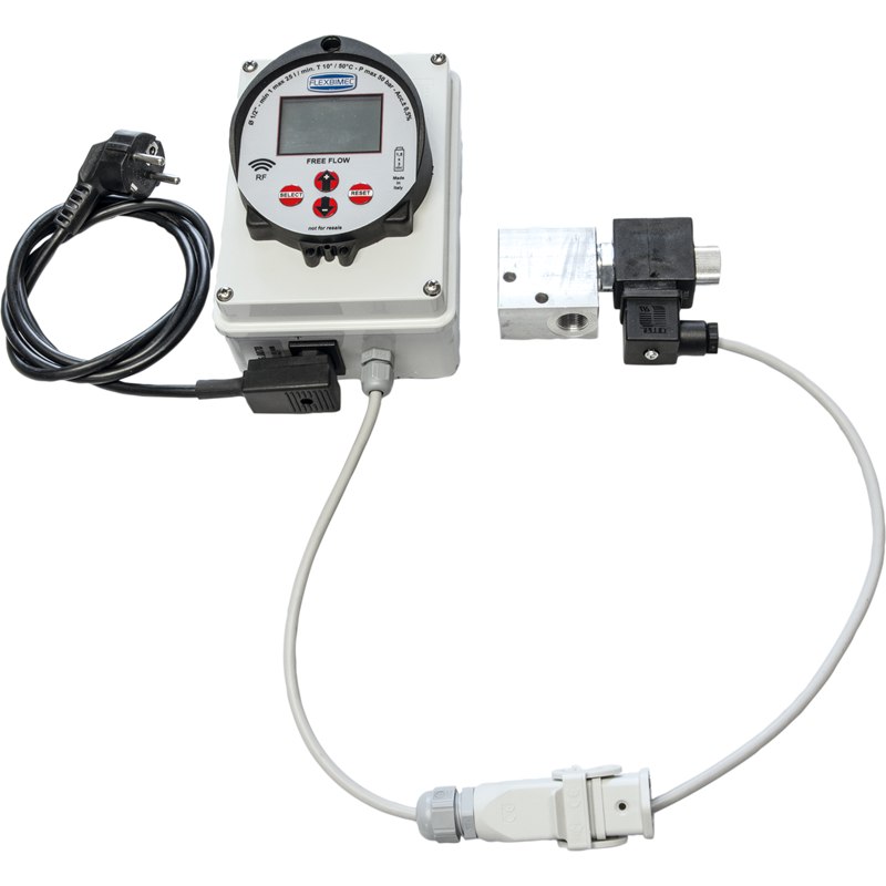 Control board with solenoid valve for the management RF system guns