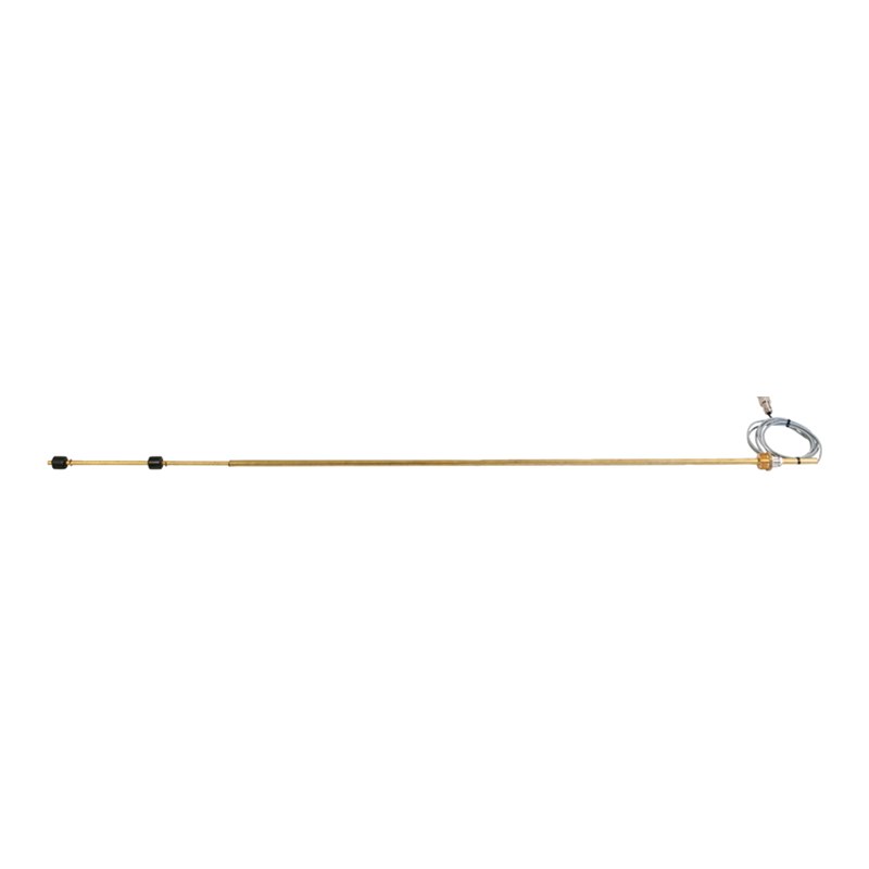 Low level pump stop kit with two sensors for indication of reserve and stop
