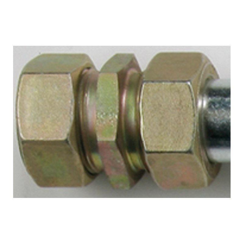 Straight junction nose adapter for rigid hose-line - Ø 25 mm x Ø 25 mm