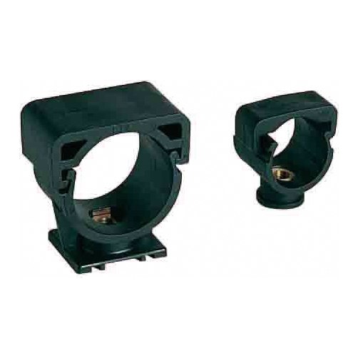 Pipe clamp in techno polymeric M6 for compressed air pipe - Ø 20 mm