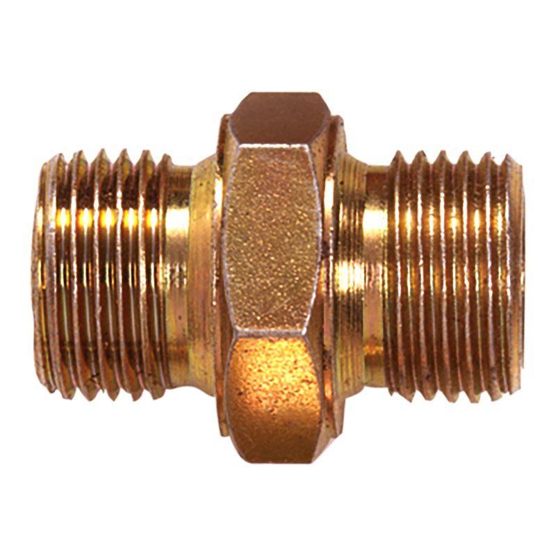 Brass adapter M-M 1/2" x 1/4" BSP