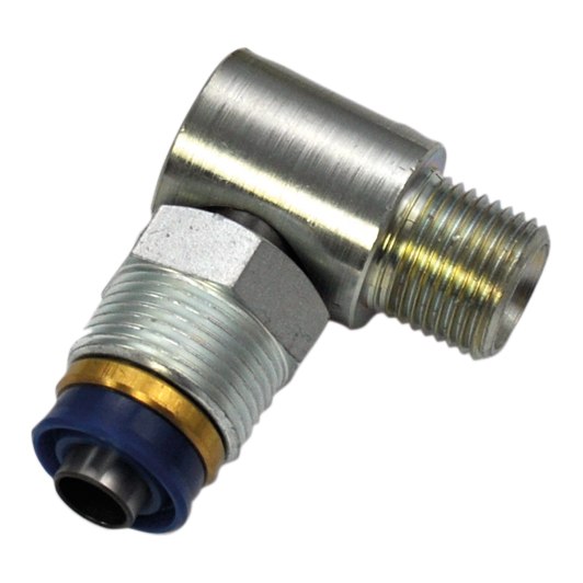Swivel joint for hose reel,1/2" M - gasket polyurethane - P. max 600 bar, T. max 60°C, internal Ø 10 mm - standard swivel joint for…